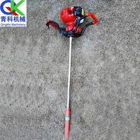 Échantillonneur de boue Auger à essence Équipement d'extraction du sol 1.9KW/7000r/min Dispositif d'enquête sur les racines des plantes