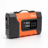 Démarreur de voiture 8-en-1 avec gonfleur de pneus et aspirateur, pompe à air numérique, batterie externe portable, lumière LED, booster d'urgence pour voiture