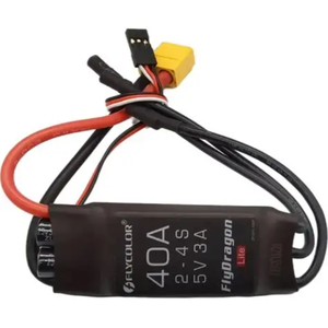 Controlador de Velocidad de Motor sin Escobillas FLYCOLOR 40A 2-4S para Avión RC, BEC, Batería, Construcción de Plástico <span class=keywords><strong>PC</strong></span>, Rendimiento Óptimo, Guangdong - Product Image 3
