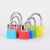 Mini cadenas étanche Zeise-ikon en fer et plastique avec cylindre en laiton, roulement à billes, corps carré, 2 clés - Vente en gros