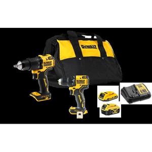 Kit de Taladro Inalámbrico Profesional de 20V Max con Mandril sin Llave, Dos Baterías y Cargador Incluidos - Product Image 1