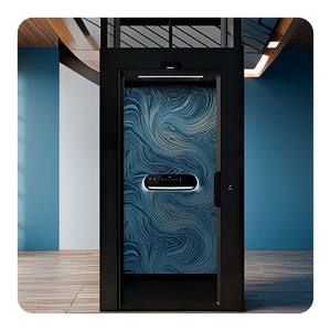 Penjualan Terbaik Lift kapsul untuk penggunaan rumah tangga konstruksi kecil persegi gaya baru kabin Lift rumah penumpang untuk vila - Product Image 3
