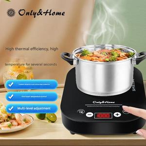 Cuisinière électrique multifonctionnelle à infrarouge lointain en céramique, brûleur unique, boîtier en verre, pour usage domestique et automobile - Product Image 5