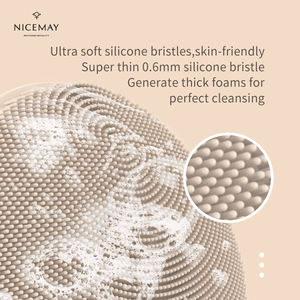 Cepillo de <span class=keywords><strong>Limpieza</strong></span> <span class=keywords><strong>Facial</strong></span> Eléctrico de Silicona Recomendado por Dermatólogos, 8 Modos, Exfoliante, Impermeable, Recargable, Herramienta para el Cuidado de la Piel - Product Image 5