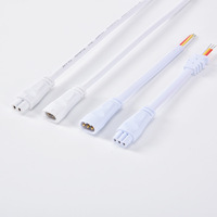 Câble d'alimentation 1,5 mm mâle-femelle, rallonge à fiche, fil de cuivre pur, PVC, automobile, 10A 220V, support de lampe/tube