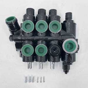 Válvula de control de piezas de montacargas de fabricante profesional Válvula de control hidráulico de <span class=keywords><strong>2</strong></span> carretes para montacargas - Product Image 2