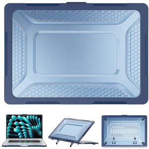 Funda Rígida Antigolpes para <span class=keywords><strong>Apple</strong></span> <span class=keywords><strong>Macbook</strong></span> Air 15.3/<span class=keywords><strong>Pro</strong></span> <span class=keywords><strong>16</strong></span> 2021/23, Carcasa Transparente con Disipación de Calor y Diseño con Soporte - Product Image 5