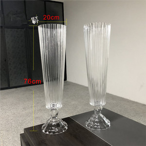IFG Wholesale 76cm Tall Luxury Glass <strong>Flower</strong> <strong>Vases</strong> for Wedding Table Centerpiece Decoration - Product Image 3