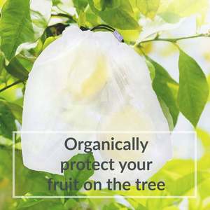 Premium Recycled Polyester Mesh Produce <b>Bags</b> Double-Stitched Strength with Tare Weight on Tags - Product Image 5