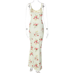 Robes sans manches sexy pour femmes, style <span class=keywords><strong>anglais</strong></span>, dos nu - Product Image 6