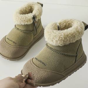 <span class=keywords><strong>Bottes</strong></span> d'hiver pour enfants, doublées de polaire épaisse, chaussures chaudes pour garçons et tout-petits, <span class=keywords><strong>bottes</strong></span> de marche pour bébés filles et garçons - Product Image 2