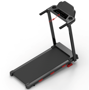 <span class=keywords><strong>Tapis</strong></span> roulant mécanique <span class=keywords><strong>pliable</strong></span> pour usage domestique, machine <span class=keywords><strong>de</strong></span> <span class=keywords><strong>course</strong></span> compacte avec écran LCD et verrou <span class=keywords><strong>de</strong></span> sécurité, facile à ranger - Product Image 1