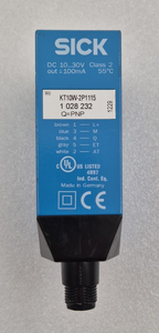 Capteur de contraste SI-CK KT10W-2P1115 KT10, LED RVB 640/525/470nm, ≤10mm, spot 0,8*4mm, PNP, 25kHz, 20us, M12 5 broches, IP67 - Product Image 3