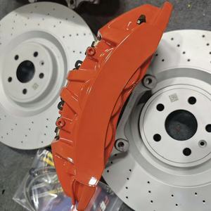 New Big Kit 6 Piston Calipers with Custom Steel Disc Rotor for 718 Cayman ZEEKR 001 1 Year Warranty - Product Image 6