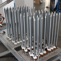 Machine d'étiquetage de boissons à écran tactile Orshang, électrique, automatique, contrôlée par PLC, à grande vitesse, pour roulements de moteur, double plateau plat