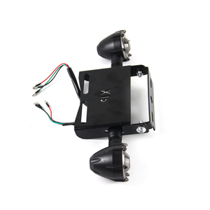Soporte <span class=keywords><strong>para</strong></span> Placa de Matrícula de Motocicleta, Compatible con Porta Patente Rebatible Bajaj Rouser Ns 200, 160, 135, 125. - Product Image 3