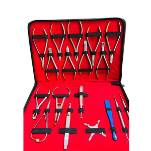ชุดเครื่องมือทันตกรรมชุดเครื่องมือทันตกรรม18-in-1คีมสำหรับจัดฟันแบบพื้นฐานพร้อมชุดเครื่องมือทันตแพทย์ - Product Image 3