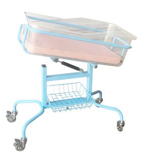 अस्पताल बच्चे का पालना पहियों के साथ अनुकूलित पारदर्शी पालना नवजात शिशु बिस्तर - Product Image 1
