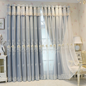 <span class=keywords><strong>Tende</strong></span> ricamate <span class=keywords><strong>in</strong></span> <span class=keywords><strong>Tulle</strong></span> di <span class=keywords><strong>pizzo</strong></span> a doppio strato per <span class=keywords><strong>tende</strong></span> da ricamo europee di lusso all'ingrosso per camera da letto - Product Image 6