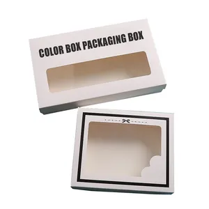 Customized Cigarette Boxes Printed Cardboard Foil Cardboard Boxes Black Tobacco Cigar Boxes Women's Underwear White Card