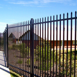 Paneles tubulares diplomáticos 2100mm * 2400mm mancha INTER PON polvo Hércules paneles de valla metálica barandilla de acero de zinc - Product Image 2