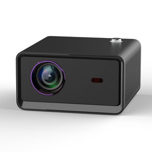 Best Quality Full HD 4K High ANSI Lumens <b>Projector</b> Night <b>Light</b> Bedroom Smart LED 1080p Android Beamer Stereo Portable H90 Busine - Product Image 1