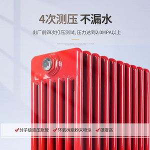 Radiatore a Sei Colonne in <span class=keywords><strong>Acciaio</strong></span> Design Moderno e Semplice Montaggio a Parete Rapida Dissipazione del Calore Garanzia a Vita per Soggiorno e Camera da Letto - Product Image 2