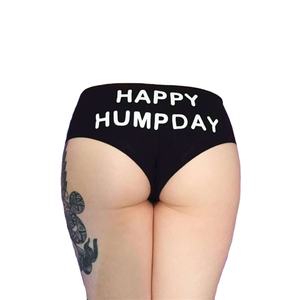 กางเกงในสตรีเซ็กซี่กางเกงในเซ็กซี่กางเกงในสตรีหวานพิมพ์ลายแฮปปี้ - Product Image 1