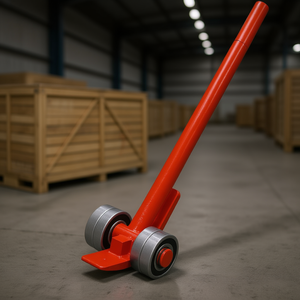 Barra di sollevamento in acciaio resistente da 6 piedi con ruote per applicazioni di sollevamento - Product Image 2