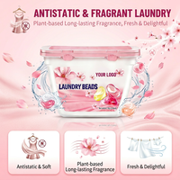 Deterjen Cuci Pakaian Air Dingin 3 in 1 Kapsul Cuci Hemat Energi dengan Butiran Gel untuk Siklus Cuci Cepat