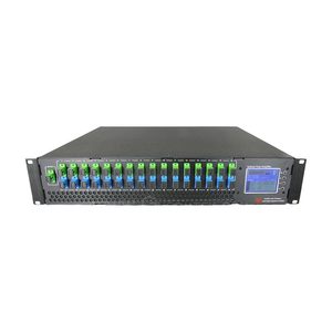 Amplificador de Fibra Óptica de 16 Puertos 1550nm EDFA con Conector SC, Equipo de Fibra Óptica - Product Image 4