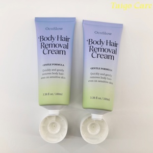 Envase de Crema Depilatoria Corporal Ecológico de 100 ml, Envase Personalizado para Loción Corporal, Tubo de Plástico con Impresión Offset en Degradado - Product Image 5