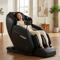 Silla de Masaje Multifuncional Zhou Qi, Masaje 3D con Amasamiento, Cojín de Asiento con Vibración, Soporte Lumbar Ergonómico para Oficina