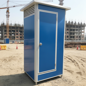 Portes de sécurité modulaires en acier de haute qualité, unités de toilettes portables, design moderne, préfabriquées, pour usage extérieur, écologiques, durables, faciles à installer - Product Image 5