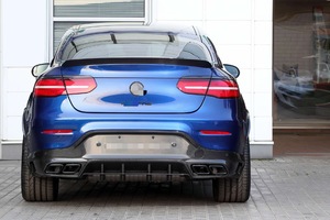 GLC63 diffusore posteriore diffusore paraurti superiore adatto per <span class=keywords><strong>mercedes</strong></span>-benz GLC63S AMG GLC43 X253 coupé - Product Image 2