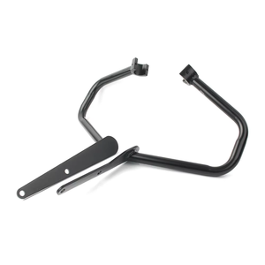 Yamaha V Star 950 Bolt XVS950 2014-17 Motosiklet Kalın Yüksek Mukavemetli Çelik Motor Koruma Çubuğu Otoyol Barı Düşme Önleyici Çerçeve Siyah - Product Image 3