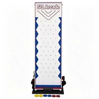 Jeu de lancer de pièces de monnaie de table d'intérieur, style carnaval, classique, en métal, matériel de location pour fêtes, parcs d'aventure, centres commerciaux et aires de jeux pour enfants