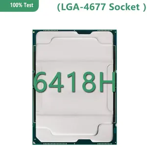 Xeon Gold Medal 6418H CPU 60MB 2,1 GHz 24-Core/48-Thread 185W Procesador para placa base de servidor C741 usada - Product Image 2