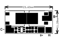 Module de protection de batterie lithium Lipo 1S 2S 3S 4S 5S BMS 10A 25A PCB PCM 3.7V polymère 18650 Li-ion pour charge et décharge