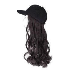JHP42Q73_51DE High Quality 100% Virgin Human Hair <b>Cap</b> Wet <b>Wave</b> Long Hair in 99J Color Stretched Lengths From 14 to 38 Inches - Product Image 1