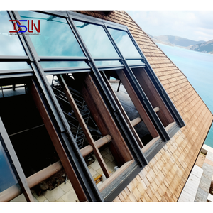 Ventana de Techo Retráctil Antirrobo de Aleación de Aluminio con Operación Eléctrica Directa de Fábrica para Construcción de Viviendas Modernas - Product Image 1