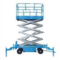 Nouvelle plateforme élévatrice mobile à ciseaux monobloc, équipement de travail en hauteur pour entrepôt, élévateur hydraulique électrique, hauteur de travail de 20 m