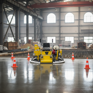 Nouvelle machine de finition horizontale électrique pour béton, entraînée par un moteur à essence, machine de finition électrique pour béton autoportée - Product Image 5