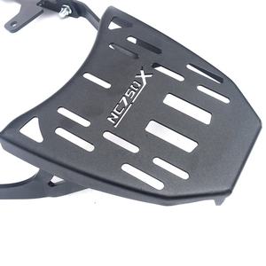 Pour <span class=keywords><strong>Honda</strong></span> NC700 <span class=keywords><strong>750X</strong></span>/D support d'accoudoir de Scooter d'aile arrière boîte arrière en ABS Non amovible pour support arrière de moto - Product Image 2