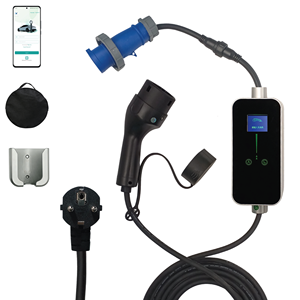 Nouvelle station de recharge portable embarquée pour véhicules électriques avec interface TYPE 2, sortie AC 7 kW - Product Image 1