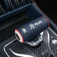 Housse de levier de vitesse pour BYD ATTO 3 YUAN PLUS, couvre-poignée de levier de vitesse en cuir, colliers de protection antidérapants pour poignée de levier de vitesse