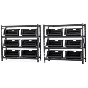 ชั้นวางของโลหะแบบหนา 4 ชั้น ขนาด 72" x <span class=keywords><strong>24</strong></span>" x 72" สำหรับจัดเก็บในบ้าน - Product Image 6