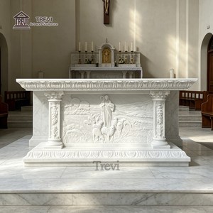 TREVI - <span class=keywords><strong>Altares</strong></span> Principales de Iglesia de Mármol Tallados a Mano de Alta Calidad Personalizados <span class=keywords><strong>para</strong></span> la Venta - Product Image 4