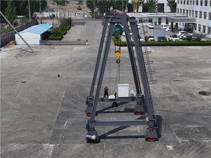 Grúa Pórtico con Neumáticos de Goma de Ahorro de Energía, Bajo Consumo de Combustible, Potencia de Elevación - Product Image 5