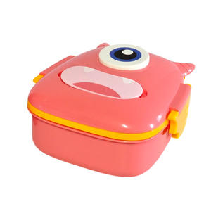 Набор ланч-боксов с крышкой для офисных работников, студентов и использования на природе, с большим объемом и возможностью разогрева в микроволновке, в мультяшном стиле - Product Image 5